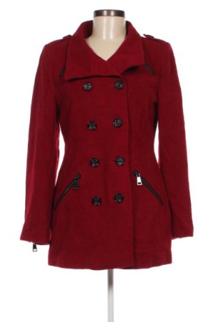 Дамско палто Madeleine, Размер M, Цвят Червен, Цена 64,40 лв.