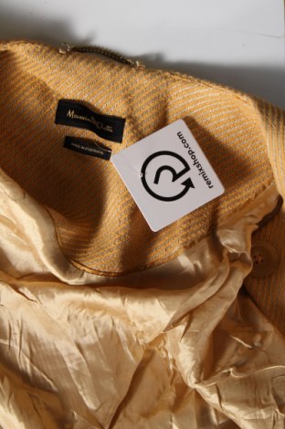 Palton de femei Massimo Dutti, Mărime M, Culoare Galben, Preț 202,63 Lei