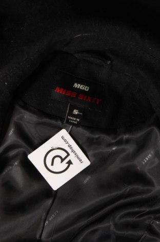 Дамско палто Miss Sixty, Размер S, Цвят Черен, Цена 53,20 лв.
