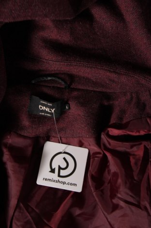 Palton de femei ONLY, Mărime L, Culoare Roșu, Preț 99,51 Lei