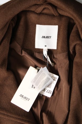 Дамско палто Object, Размер M, Цвят Кафяв, Цена 122,20 лв.