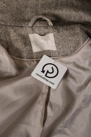Дамско палто Orsay, Размер S, Цвят Бежов, Цена 69,55 лв.