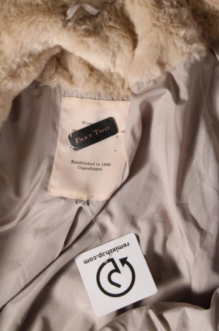Дамско палто Part Two, Размер L, Цвят Бежов, Цена 81,90 лв.