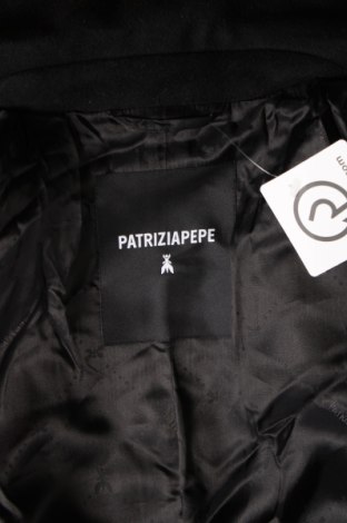 Дамско палто Patrizia Pepe, Размер M, Цвят Черен, Цена 741,00 лв.