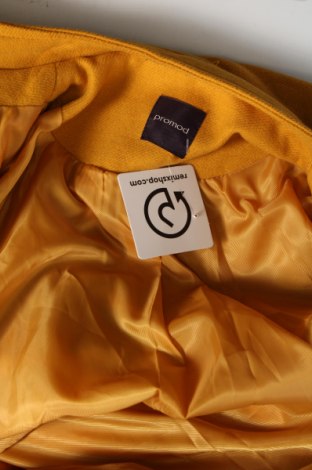 Γυναικείο παλτό Promod, Μέγεθος S, Χρώμα Κίτρινο, Τιμή 21,48 €