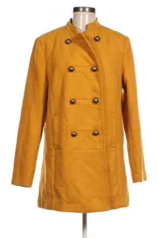 Γυναικείο παλτό Promod, Μέγεθος S, Χρώμα Κίτρινο, Τιμή 22,52 €