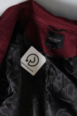 Дамско палто Selected Femme, Размер M, Цвят Червен, Цена 105,70 лв.