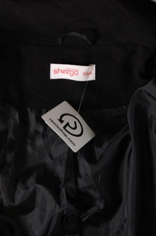 Γυναικείο παλτό Sheego, Μέγεθος L, Χρώμα Μαύρο, Τιμή 19,94 €
