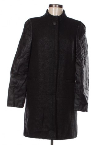 Дамско палто Sisley, Размер M, Цвят Черен, Цена 122,00 лв.