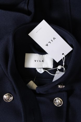 Γυναικείο παλτό VILA, Μέγεθος XL, Χρώμα Μπλέ, Τιμή 41,55 €