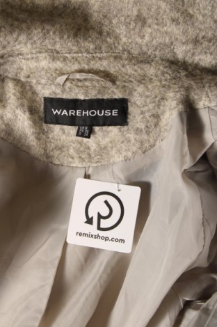 Γυναικείο παλτό Warehouse, Μέγεθος XS, Χρώμα Καφέ, Τιμή 21,09 €