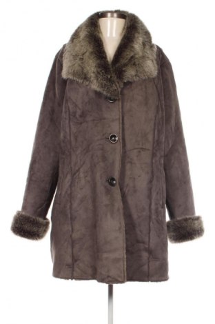 Palton de femei Yoek, Mărime 3XL, Culoare Gri, Preț 368,42 Lei