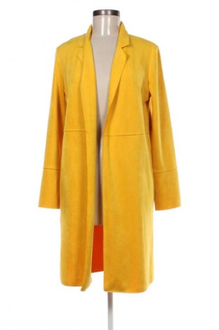 Дамско палто Zara, Размер S, Цвят Жълт, Цена 55,00 лв.