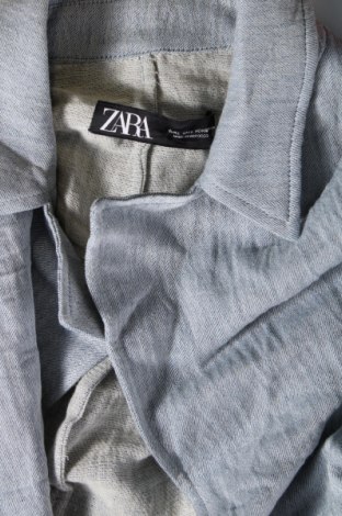 Palton de femei Zara, Mărime L, Culoare Albastru, Preț 99,51 Lei