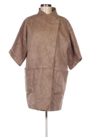 Dámský kabát  Zara, Velikost M, Barva Hnědá, Cena  705,00 Kč