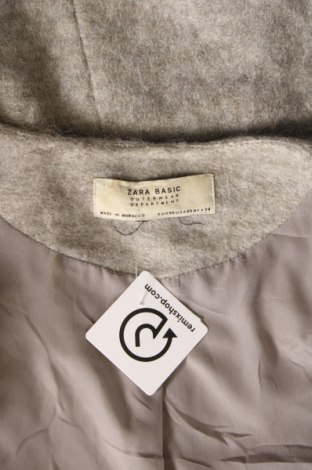 Palton de femei Zara, Mărime XS, Culoare Gri, Preț 156,58 Lei