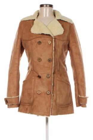 Damenmantel Zara Trafaluc, Größe L, Farbe Beige, Preis € 47,32