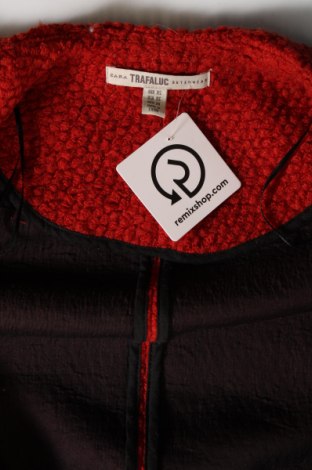 Дамско палто Zara Trafaluc, Размер XS, Цвят Червен, Цена 47,60 лв.