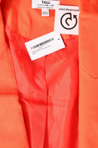 Damen Blazer Dorothy Perkins, Größe XL, Farbe Orange, Preis 31,96 €