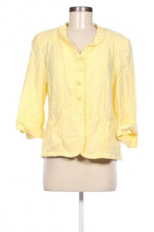 Γυναικείο σακάκι Gelco, Μέγεθος L, Χρώμα Κίτρινο, Τιμή 14,97 €