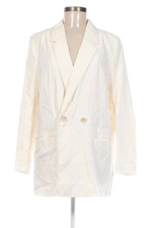 Γυναικείο σακάκι H&M, Μέγεθος M, Χρώμα Λευκό, Τιμή 13,61 €