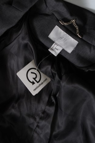 Дамско сако H&M, Размер S, Цвят Сив, Цена 24,20 лв.
