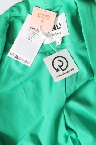 Dámske sako  ONLY, Veľkosť S, Farba Zelená, Cena  23,97 €