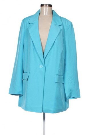 Γυναικείο σακάκι ONLY Carmakoma, Μέγεθος XXL, Χρώμα Μπλέ, Τιμή 26,37 €
