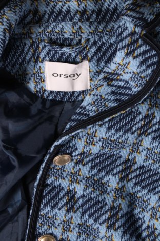 Γυναικείο σακάκι Orsay, Μέγεθος L, Χρώμα Μπλέ, Τιμή 17,69 €