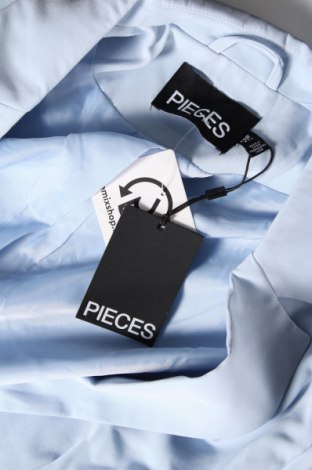 Γυναικείο σακάκι Pieces, Μέγεθος M, Χρώμα Μπλέ, Τιμή 23,97 €