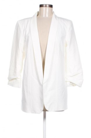 Γυναικείο σακάκι Pieces, Μέγεθος L, Χρώμα Λευκό, Τιμή 26,37 €