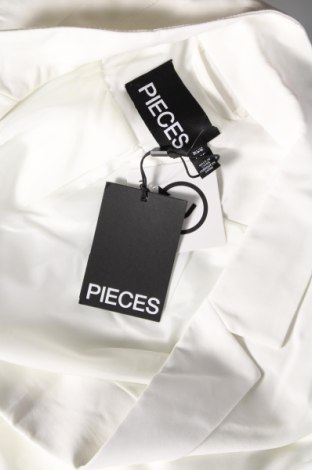 Γυναικείο σακάκι Pieces, Μέγεθος L, Χρώμα Λευκό, Τιμή 23,97 €