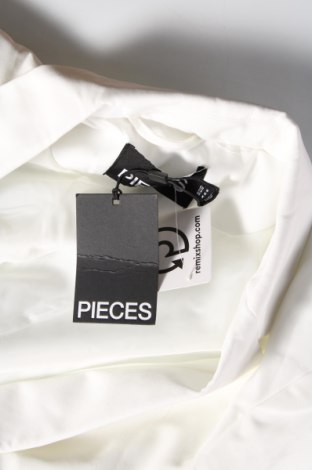 Damen Blazer Pieces, Größe M, Farbe Weiß, Preis € 23,97
