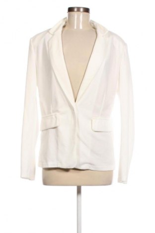 Дамско сако SHEIN, Размер L, Цвят Бял, Цена 35,00 лв.