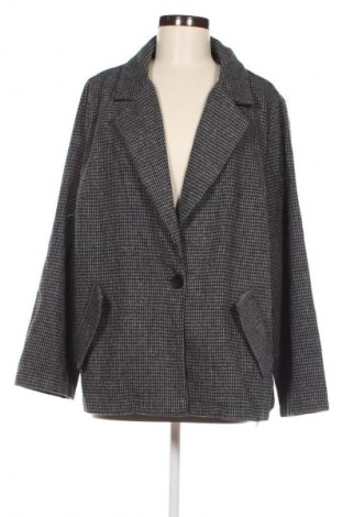 Γυναικείο σακάκι SHEIN, Μέγεθος 3XL, Χρώμα Γκρί, Τιμή 27,22 €
