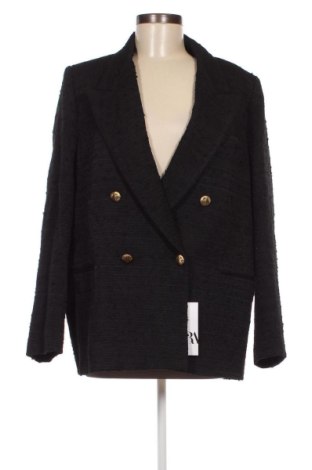 Damen Blazer Zara, Größe L, Farbe Schwarz, Preis 37,58 €