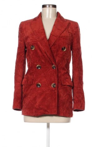 Sacou de femei Zara, Mărime XS, Culoare Roșu, Preț 86,84 Lei