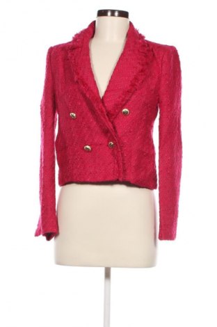 Sacou de femei Zara, Mărime S, Culoare Roz, Preț 195,39 Lei