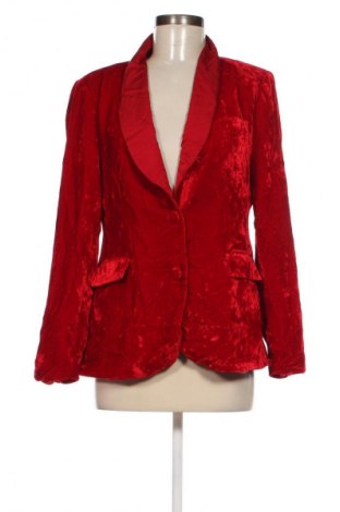 Дамско сако Zara, Размер L, Цвят Червен, Цена 48,00 лв.
