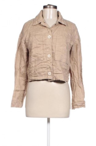 Γυναικείο σακάκι Zara, Μέγεθος L, Χρώμα  Μπέζ, Τιμή 16,33 €