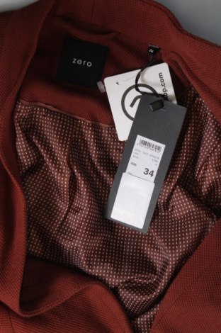 Γυναικείο σακάκι Zero, Μέγεθος XS, Χρώμα Καφέ, Τιμή 54,60 €