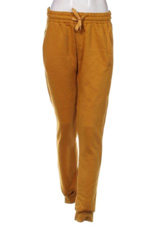 Γυναικείο αθλητικό παντελόνι, Μέγεθος L, Χρώμα Κίτρινο, Τιμή 9,87 €