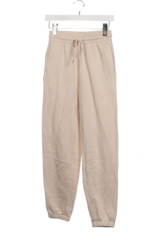 Pantaloni trening de femei H&M, Mărime XS, Culoare Bej, Preț 52,46 Lei