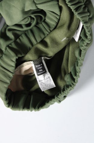 Γυναικείο αθλητικό παντελόνι SHEIN, Μέγεθος 4XL, Χρώμα Πράσινο, Τιμή 17,94 €