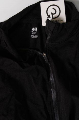 Bluză trening de femei H&M Sport, Mărime XL, Culoare Negru, Preț 64,15 Lei