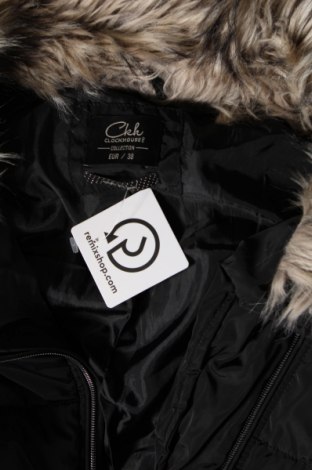 Γυναικείο μπουφάν Clockhouse, Μέγεθος M, Χρώμα Μαύρο, Τιμή 20,45 €