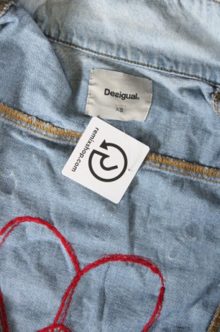 Geacă de femei Desigual, Mărime XS, Culoare Albastru, Preț 292,76 Lei