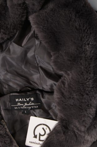 Γυναικείο μπουφάν Haily`s, Μέγεθος L, Χρώμα Γκρί, Τιμή 19,99 €