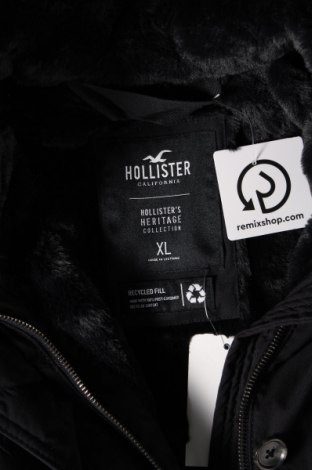 Дамско яке Hollister, Размер XL, Цвят Черен, Цена 103,20 лв.