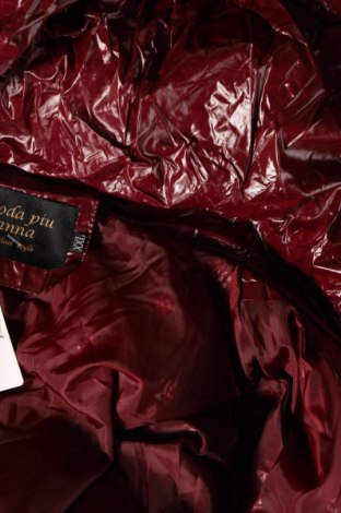 Γυναικείο μπουφάν Moda Pui, Μέγεθος XXL, Χρώμα Κόκκινο, Τιμή 28,57 €